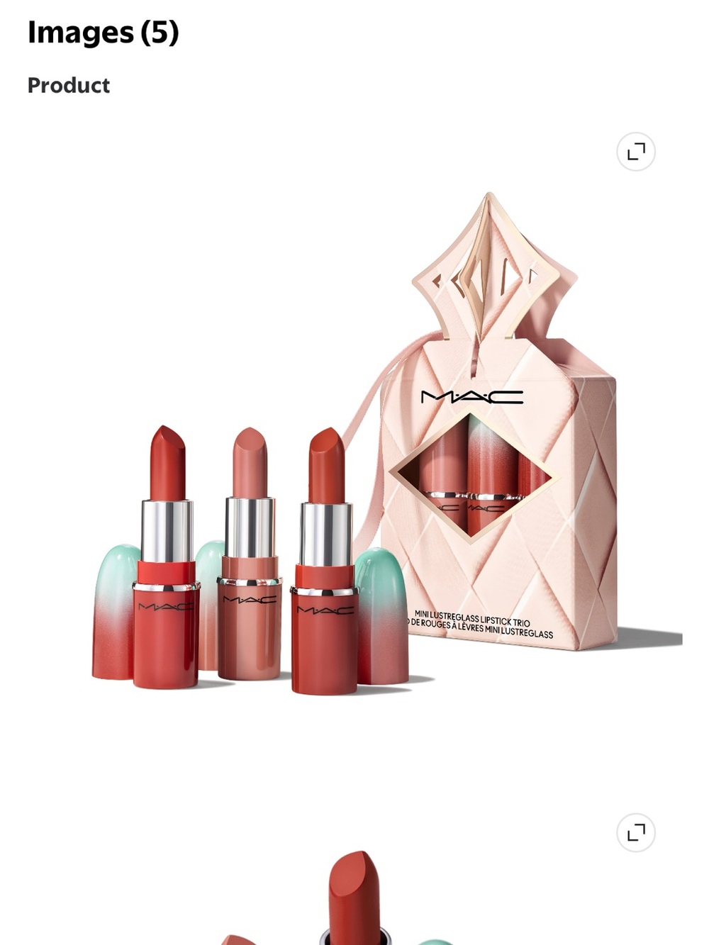 MAC Cosmetics Mini Lipstick Trio Spice It Up, Thanks It MAC, Business Cas Shades
